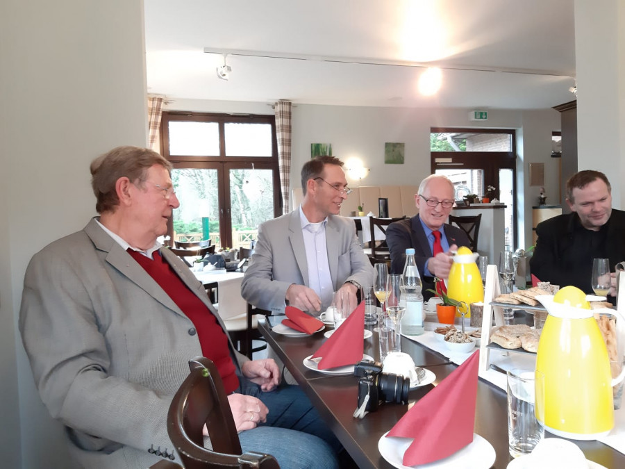 Oliver Schmidt-Gutzat in Nordhastedt beim Neujahresempfang